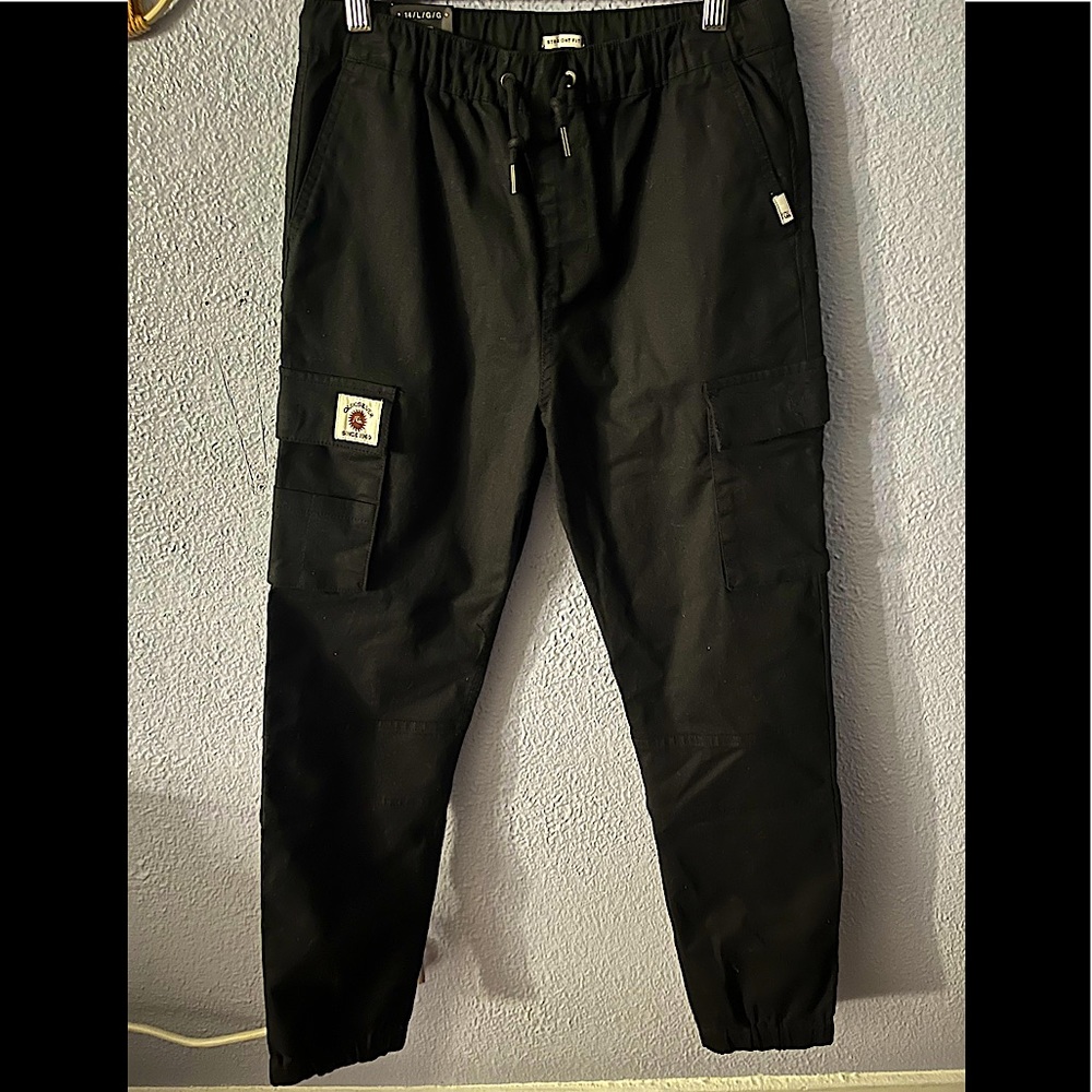 QUICKSILVER Boys Large (14-16) Straight Leg Cargos with Side Pockets